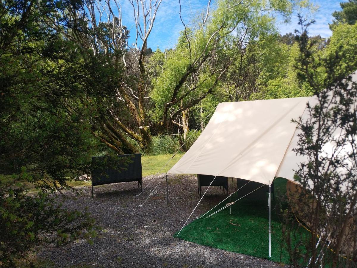 Glamping At Zeehan Bush Camp Esterno foto